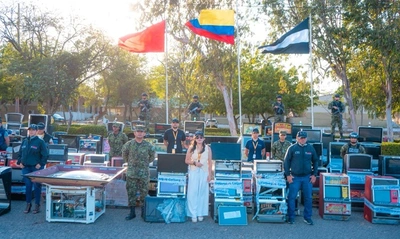 Desmantelan ensambladora ilegal de tragamonedas e incautan 293 elementos de juego en Barranquilla